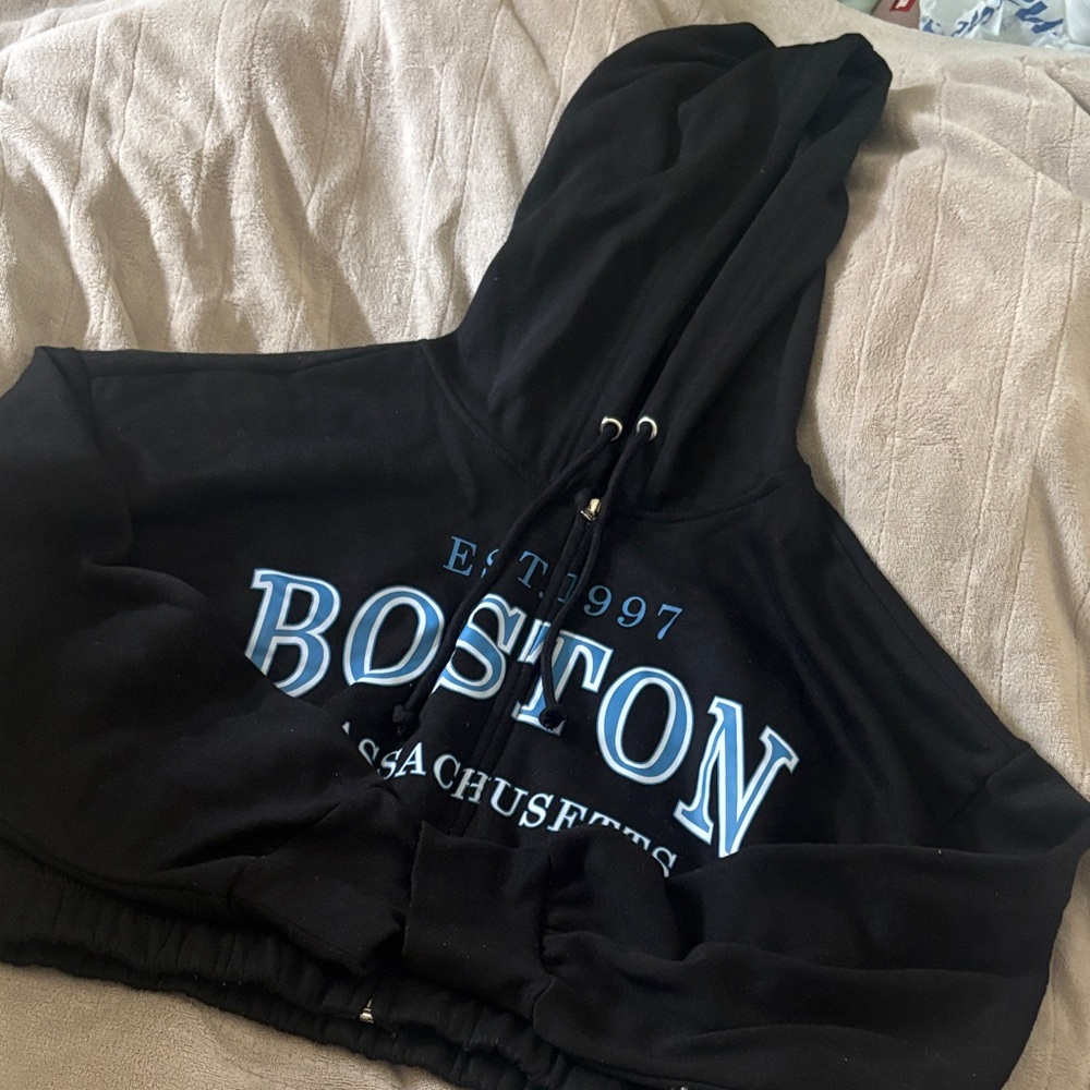 Forever 21 cropped hoodie